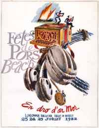 Affiche Pors Beac'h 1982